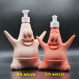 03.jpg Patrick SpongeBob Dispenser, Soap dish, 300ml, 500ml