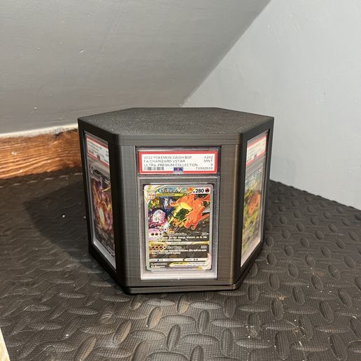 PSA Graded Card holder - 6 Face 3D File for 3D printingCults