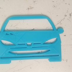 1.jpg STL-Datei Peugeot 206 Zahnpasta-Auspresser・3D-druckbares Design zum Herunterladen