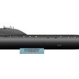 01.jpg Yasen Class Submarine 1.2m long