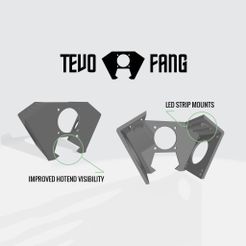 TevoFang-Fan-Shroud-Features.jpg TevoFang - Tevo Tarantula Pro Fan Shroud with Improved Visibility and LED Lighting