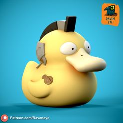 1.jpg Fichier STL Caoutchouc Luden Psyduck・Objet pour imprimante 3D à télécharger