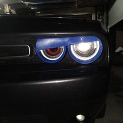 IMG_20210214_183254809.jpg STL file Dodge Challenger >2015 Angry Eyes・3D printable model to download