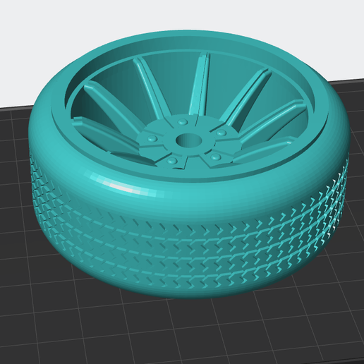 Rc-Drift rims with tires 1/10