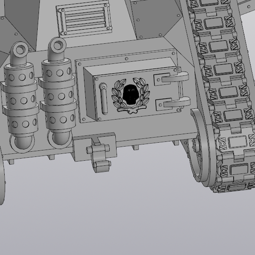 Screenshot_26.png Download STL file Main battle tank • 3D printable design, Solutionlesn