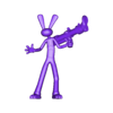 Krolic_Bazuka.stl Jax The Amazing Digital Circus jouet 3d