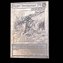 20221228_010511.jpg Fichier 3D Carte YuGiOh : Epéiste silencieux Lv5(High Poly)・Objet pour imprimante 3D à télécharger