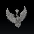 safsfse8swfe45wr98fsd645a3f.jpg Eagle Pendant 3d v4 3D print model