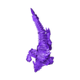 saurus06FULLALT.stl FANTASY FOOTBALL LIZARD BLOCKER 6