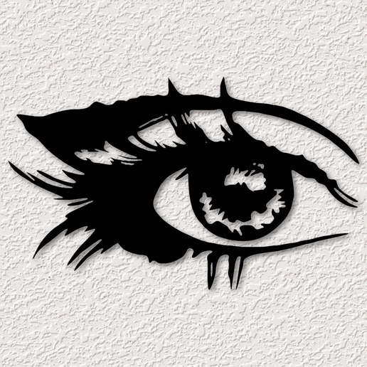 eyes watching you drawing