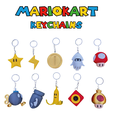 Mario-Kart-2.png MARIO KART | KEY CHAIN COLLECTION⚡🍄⭐👻🍌💣