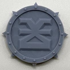cb807300-5328-4300-94e3-604e882ab19a.jpg Free 3D file Blood Bowl Khorne Token・3D printing template to download