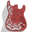 red.png SpiderWeb Stratocaster Hardtail Body