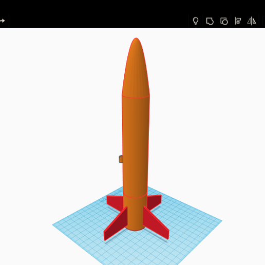 Free STL file rocket・3D printer design to download・Cults
