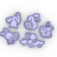 fghjh.jpeg set with 30+ easter cutters - COOKIE CUTTER