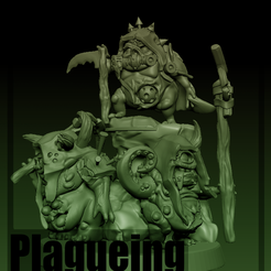 3-of-them.png Plagueing sassy nurgling demon alien plague pack