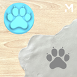 Dog.png Stamp - Animal footprint single