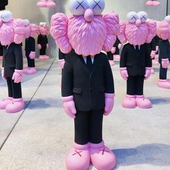 00000.jpg STL file Kaws BBF Dior・3D printable model to download
