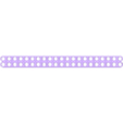 uBeamX-beam-23x2x1.stl Générateur ultime de LegoBeam/BitBeam