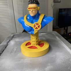 Cyclops X-Men Bust 3D model 3D printable for 3D Printing 3D print model