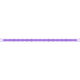 Christmas Chain V1.2 - Chain 17.stl Крутящаяся игрушка-фиджет Ringchaku || Mace Edition