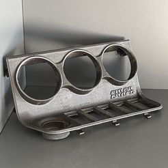 CC94DEC8-1F44-4E91-9B38-83AC26D39125.jpeg STL file BMW E36 console 3x52mm・3D print object to download