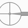 Ziel-50-mm-rund-Fadenkreuz-4.jpg Bow sight round crosshair 50 mm