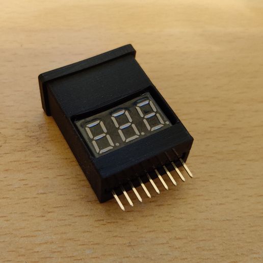ICQUANZX RC 1-8s Lipo Battery Tester case Lipo Life LiMn Li-ion Battery