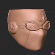 08.jpg Ultimate Hawkeye Mask - Marvel Comics Cosplay 3D print model