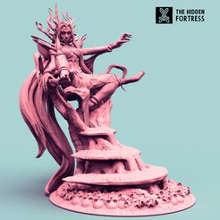 morigan_nigthshade.jpg Fichier STL Morrigan Nightshade Humaine Nécromancienne・Idée pour impression 3D à télécharger