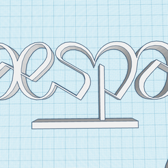 aespa.png AESPA Logo K-Pop Display Standee Ornament