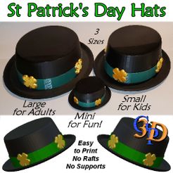 Hat Kids Top Hat (A Hat in Time) by CyberSkunkStudios, Download free STL  model