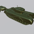 FullAssembly1.png A22F, Churchill Crocodile with trailer (UK, WW2 + KOREAN War)