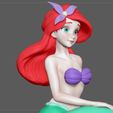 9.jpg ARIEL SIRENITA PRINCESA DISNEY PERSONAJE LINDA CHICA ANIME IMPRESIÓN 3D