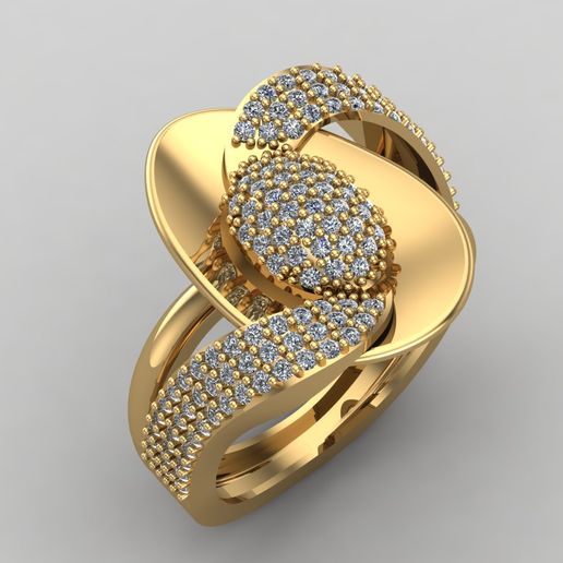 WOMEN RING - 3DM RENDER DETAIL 3D PRINT MODEL - 3D model