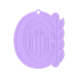 Escudo carc nuevo 3color.STL Llavero Rosario Central (ACTUALIZADO 8 estrellas)