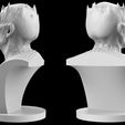 untitled.659353588.jpg Night King Bust v2- Game of Thrones 3D print model