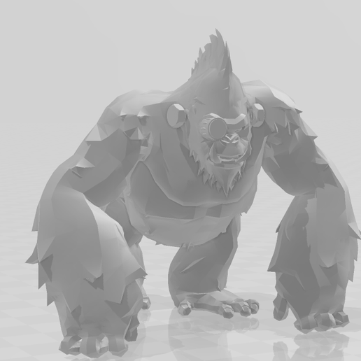 King of Tokyo The King V2 3D model