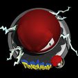 03.jpg Voltorb Pokemon diorama (voltorbe #100)