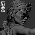 140825-Wicked-TombRaiderBustP-Image-019.jpg WICKED VIDEO GAMES LARA CROFT PORTRAIT BUST: TESTED AND READY FOR 3D PRINTING