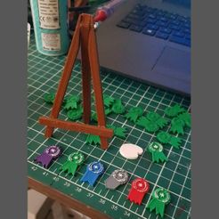Canvas-board-game.jpg STL file Canvas Board Game All Pieces・3D print model to download