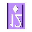 BlockDiamonds12.stl Player Card Tiles with Transforming Box