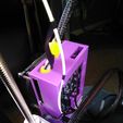7 , w? Boîtier électronique Ender 3 monté à l'arrière avec ventilateur de 80 mm