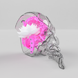Futuristic-Skull-with-brain-Transparent-Half.png Futuristic Skull [with brain]