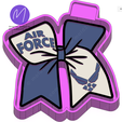 watermark.png Air Force Bow Freshie STL Mold Housing