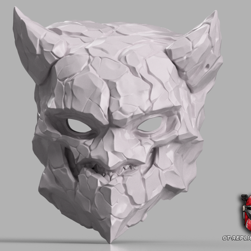 Marble Malphite Head - League Of Legends Cosplay 1:1 Replica