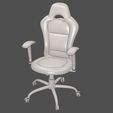 Office-chair08.jpg Chair low poly