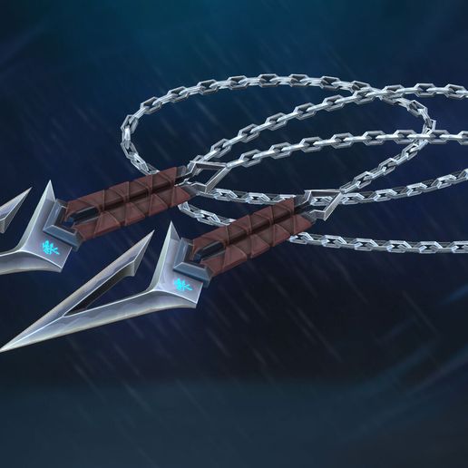 🔪 Kuronami No Yaiba Valorant Knife・Free STL File for 3D printing・Cults