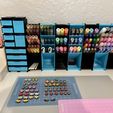 Fast-print modular storage drawer system