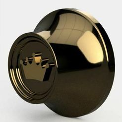 Cap-crown2.jpg STL file CAP Crown for wheel・3D printing idea to download
